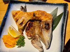 烤三文鱼头-慢走(甜水园店)
