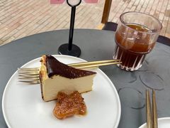 盐烤厚芝士蛋糕-大酉·M Coffee(北京美术馆店)