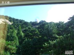 窗外景色-黄山白云宾馆