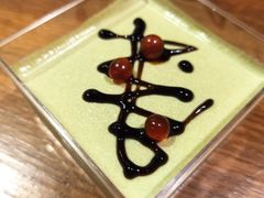 抹茶牦牛奶豆腐-敏珠拉姆藏餐·南京厨房(富春江东街店)