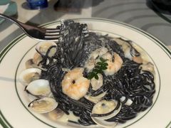 奶油虾贝墨鱼面-珀翠餐厅(新业路店)