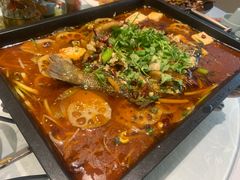 麻辣烤鱼（鲈鱼）-明城饭店(万科九都荟店)