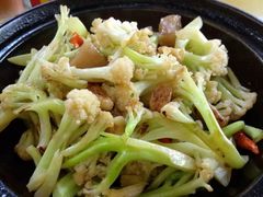 砂锅啫菜花-锦记私房菜馆