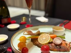 红绸鱼配奶油汁-塞纳河法国餐厅(唐延路店)