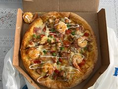 照烧风味章鱼虾仁比萨-达美乐比萨(朝阳路店)