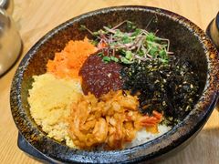 石锅鱼籽拌饭-海兰江石锅饭(水上店)