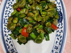 蒜苗炒蚕豆-宁波状元楼酒店(和义路店)