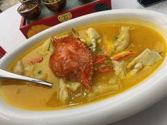 金汤飞蟹烩花椒-品海楼·大连海胆锅贴馆(东港店)