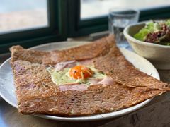 巴黎火腿鸡蛋芝士蘑菇可丽饼-RAC BAR(安福路店)