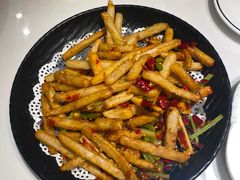 干煸藕丝-刘胖子家常菜·蹄花焖藕(富安街店)