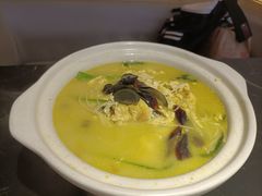 土鸡蛋煮菜心-楚禾宴·家宴(光谷大道店)