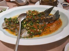 香葱焗石斑鱼-尚一汤·粤菜海鲜(环球港店)