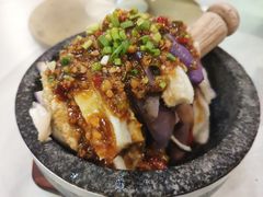 捣蒜擂茄子-天和晟烤鸭店(世纪坛店)