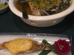 沙汁海胆焗印尼老虎虾-T館·花园艺术餐厅