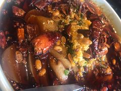 水煮牛肉-川旺角川粤融合菜•海景餐厅(星海广场店)