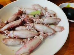白灼鲜鱿-南蚝小贝海鲜特色餐厅(南澳岛店)