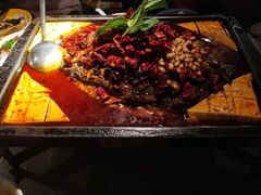 -探鱼·鲜青椒爽麻烤鱼(东城万达广场店)