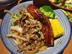 牛肉鳗蒲烧双拼饭-渔寿司·日本料理(艾尚天地店)