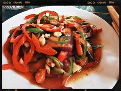 炒鲜牛肝菌-傣庄园-正宗傣味餐厅·孔雀宴·手抓饭(告庄星光夜市店)