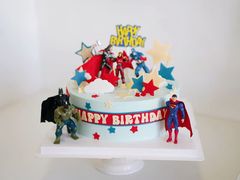 -咖咖熊蛋糕定制·英国蓝风车动物性淡奶油