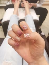 -手牵手美甲