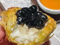 黑珍珠双皮奶蛋挞-味可道美食坊(福基路店)