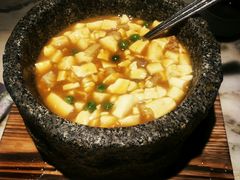 石锅鸡汤豆腐-绿茶餐厅(乐峰广场店)