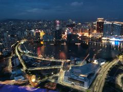 澳门夜景-澳门旅游塔360°旋转餐厅(南湾湖广场店)