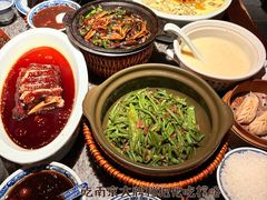 四季豆炒腊肠-南京大牌档(青岛万象城店)
