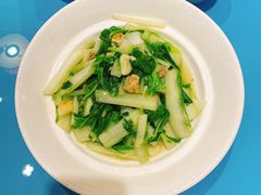 奶白菜炒油渣-小湘旺臭鳜鱼(百子湾店)