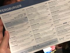 菜单-Fergburger(皇后镇店)