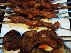 烤羊肉串-马一洒开锅羊肉清真餐厅(京汉店)