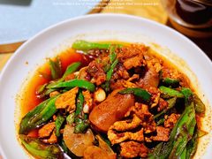 湖南辣椒炒肉-小放牛炒菜馆(军校店)
