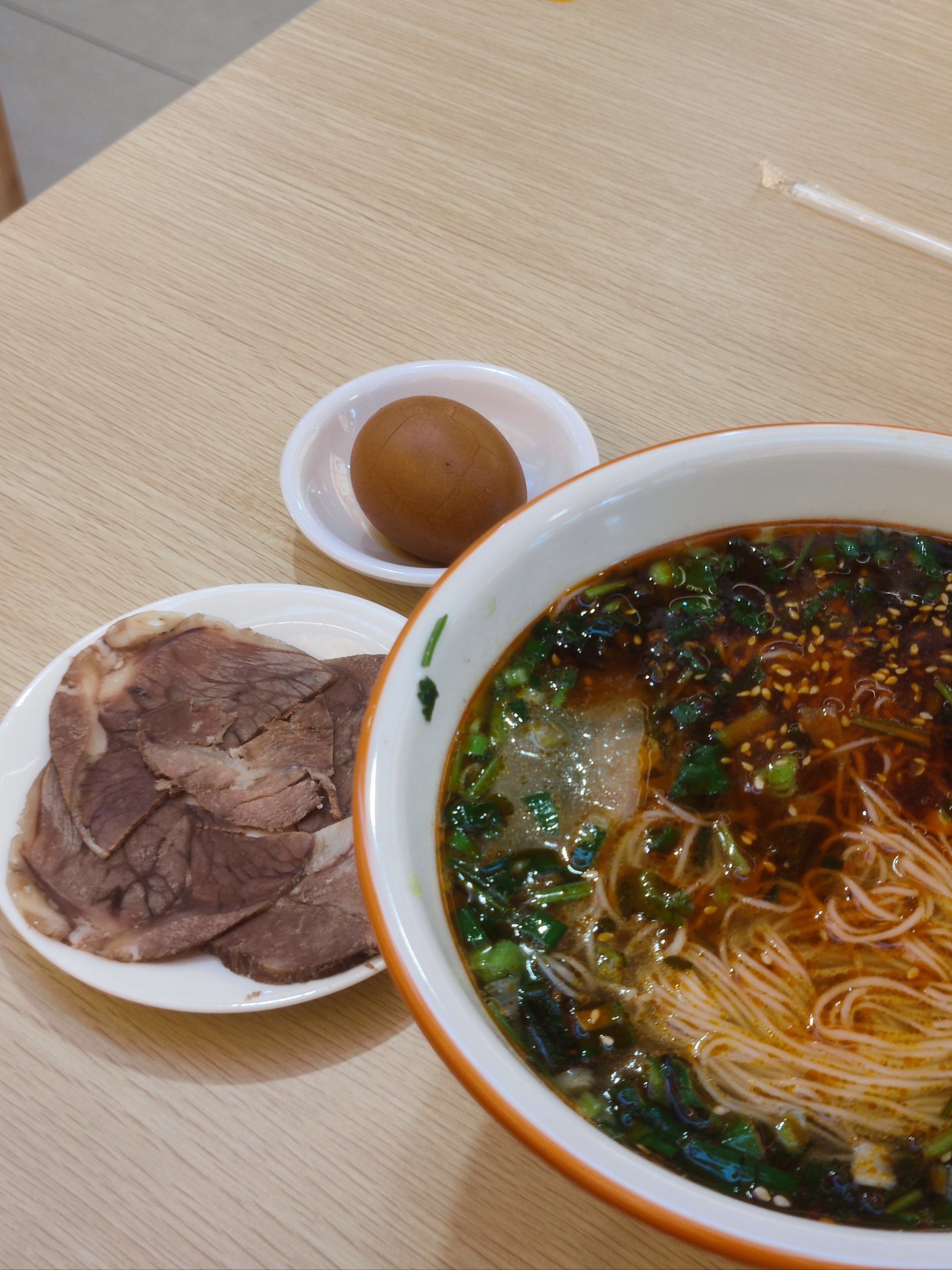 当兰州拉面加了肉!