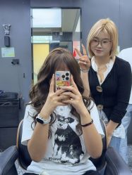 -藤野造型专业烫染接发