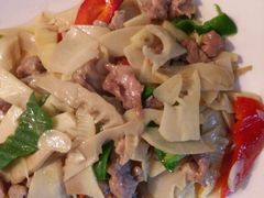 鲜竹笋炒肉-竹野·上|老字号全竹宴