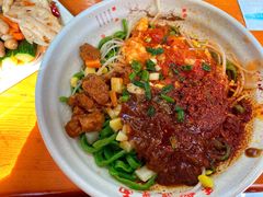 特色四合一-手擀菠菜面(西康路店)