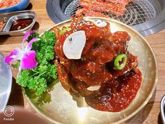 -明洞阿姨·韩式酱蟹烤肉·创意料理(三元桥店)