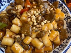 松子牛肉炒年糕-兔爸私家小厨(新北万达店)