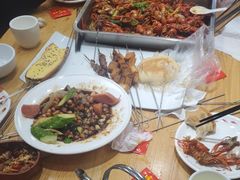 -天盛海鲜烧烤大排档·本地小海鲜·牟平腿穗子(幸福店)