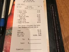 账单-I'm Angus Steakhouse