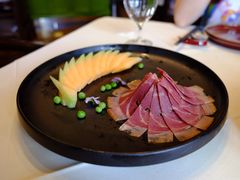 宣威金钱火腿配蜜瓜-泓0871臻选云南菜·味庄
