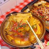 阳朔西街超地道的螺蛳鸭脚煲！！ 