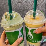 不得不说‼️板栗牛肉干奶昔真的很惊艳～