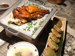 绿茶葱香烤鸡-绿茶餐厅(乐峰广场店)