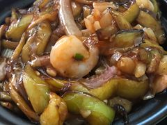 三鲜茄子煲-健康小吃