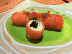 牛油果挪威三文鱼配鱼子酱-格鲁·秀色Georgia’s Feast