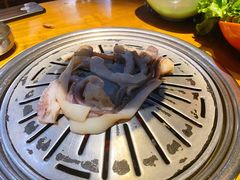 烤鱿鱼-老炉家木炭烤肉(长江国际店)