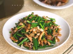 鲜鱿韭菜-鹏城人家海鲜酒家·23年老字号(较场尾店)