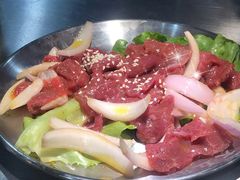 路边烤瘦牛-大丘街路边烤牛肉